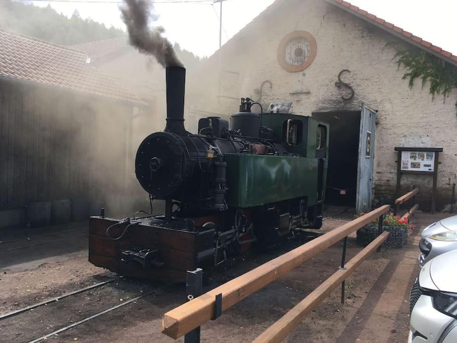 La Fontaine Aux Enfants - Gr5 - Chambre Avec Sdb Privee Abreschviller Buitenkant foto